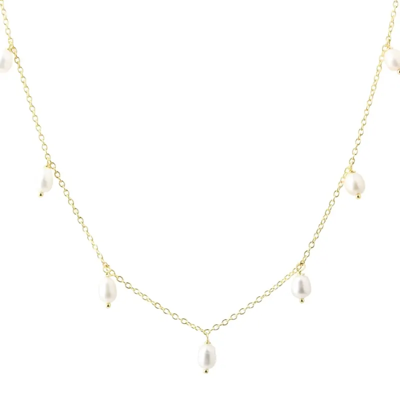 *LUNELLA NECKLACE  | GOLDEN — produktfoto