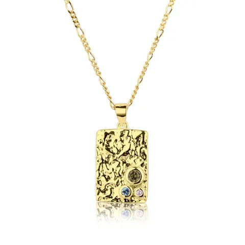 *MESS NECKLACE | GOLDEN — produktfoto