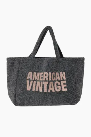 Hoktown Totebag - Melange Charcoal - American Vintage — produktfoto