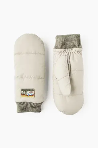 Otra MItt - Natural Beige - Hestra — produktfoto