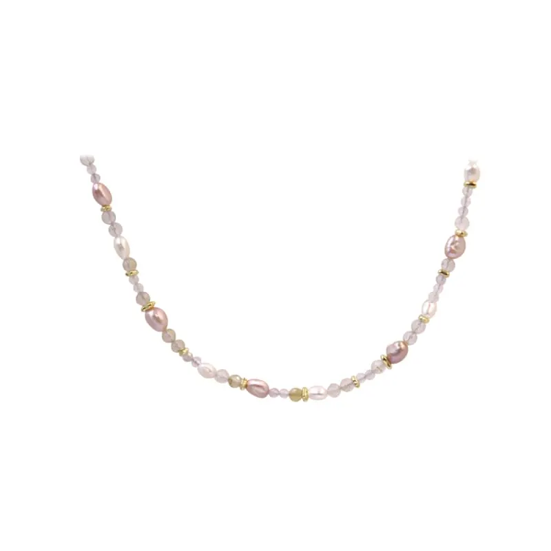*FRESA ROSE NECKLACE  |  GOLDEN — produktfoto