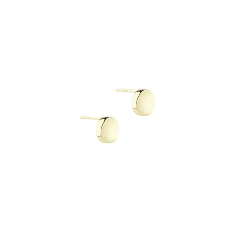BIG GLOBE EARRINGS |  GOLDEN — produktfoto