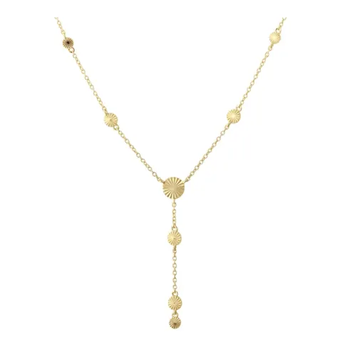 LINE NECKLACE | GOLDEN — produktfoto