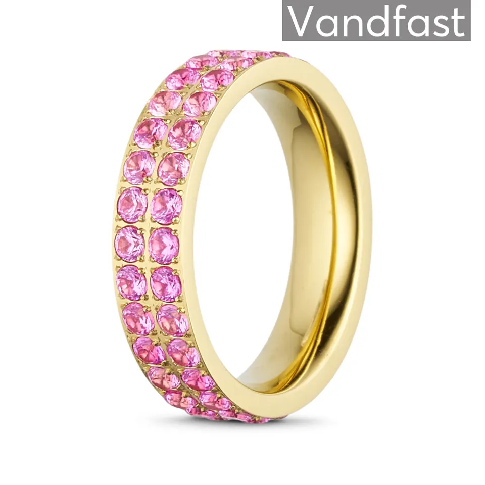 ANNEBRAUNER Alliance Rose Ring 18K Guldbelagt — produktfoto