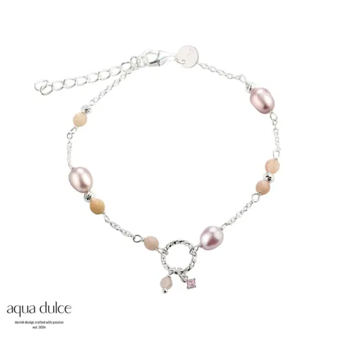 *KOI ROSE PEARL BRACELET | SILVER — produktfoto