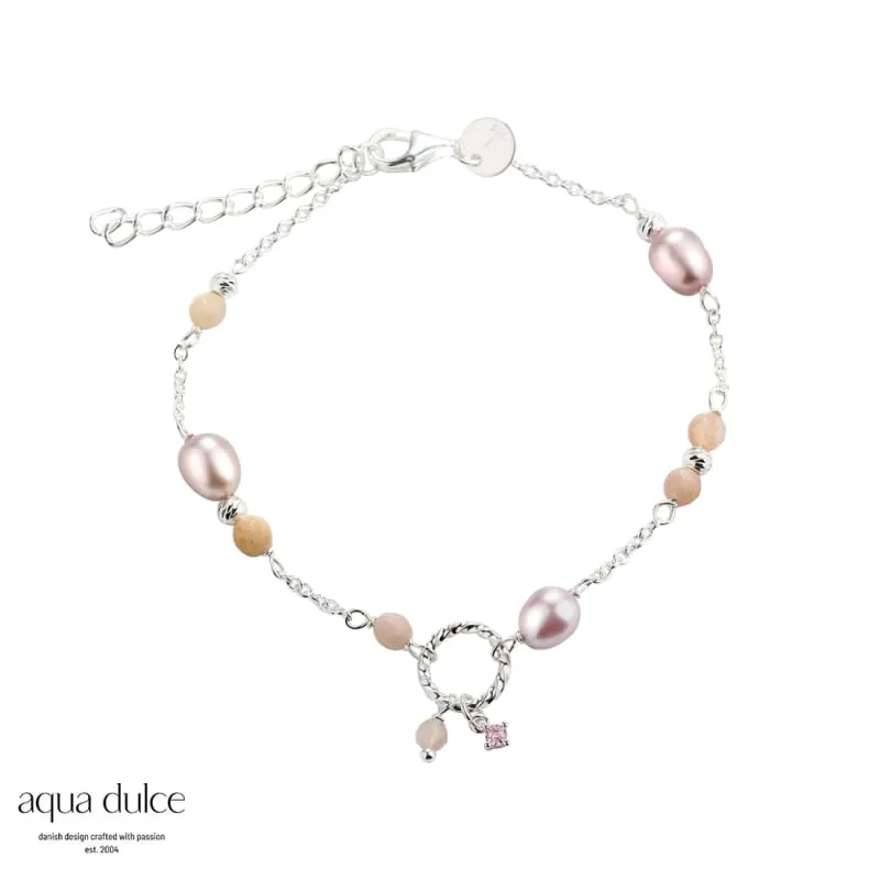 *KOI ROSE PEARL BRACELET | SILVER — produktfoto