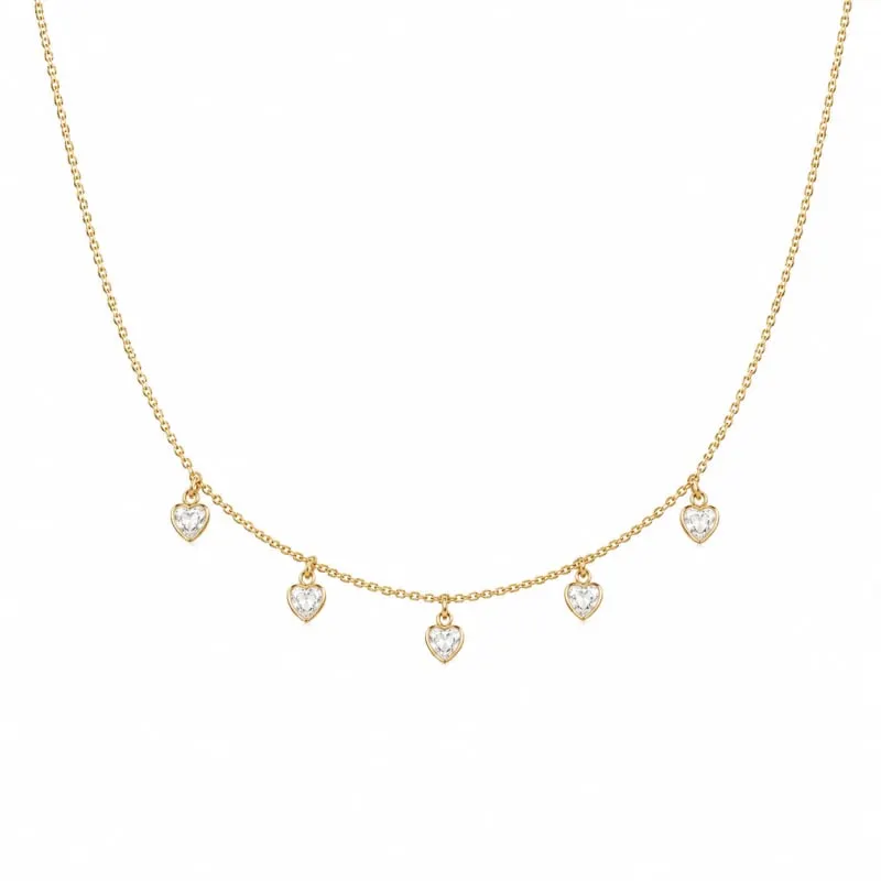 STELLAR HEART NECKLACE | BAY — produktfoto