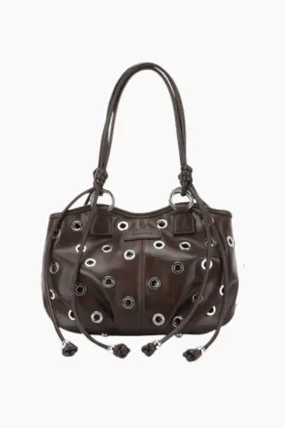 Daphne Bag - Dark Brown - Silfen Studio — produktfoto