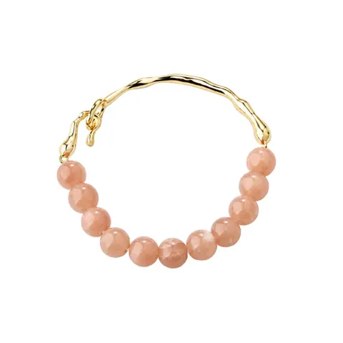 *SUNELLA SEMI BANGLE | GOLDEN — produktfoto