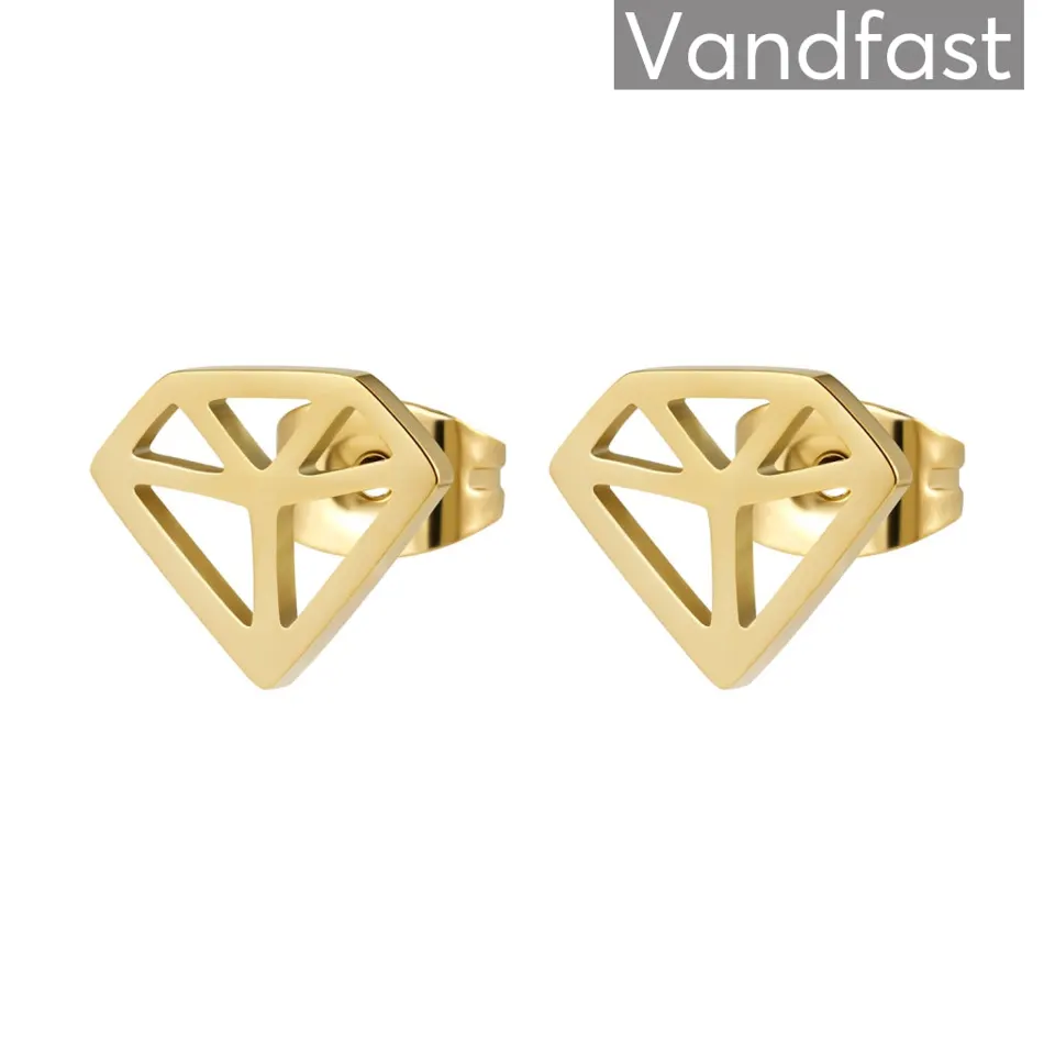 ANNEBRAUNER Signature Studs Øreringe 18K Guldbelagt — produktfoto