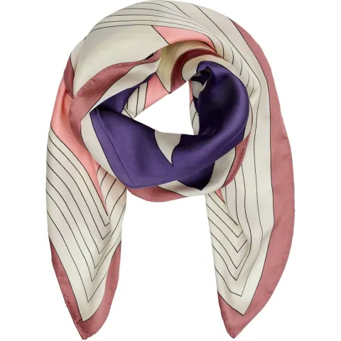Marta du Chateau dame tørklæde MdcJuline FA-Scarf - Rosa31229 — produktfoto