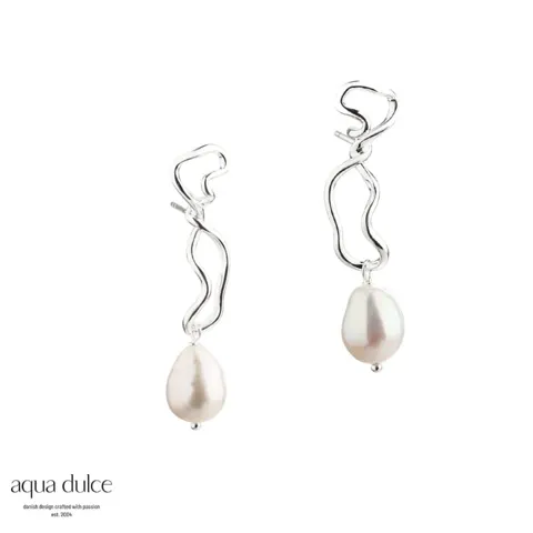 CURLY BODIL EARSTUD | SILVER — produktfoto