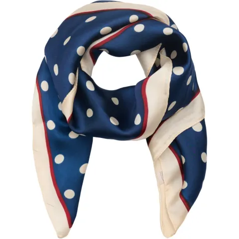 Marta du Chateau dame tørklæde MdcJuline FA-Scarf - Blue31235 — produktfoto
