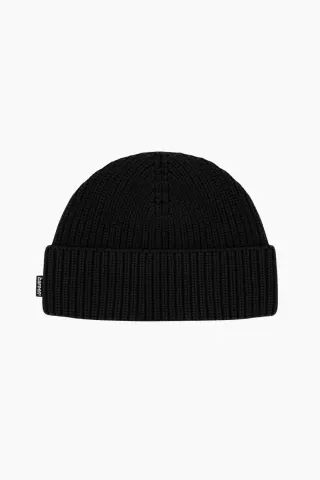 Beanie - Black - Bareen — produktfoto