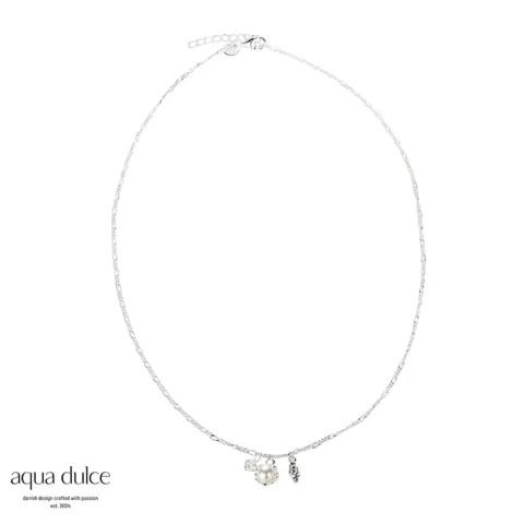 PEARL MILA NECKLACE | SILVER — produktfoto