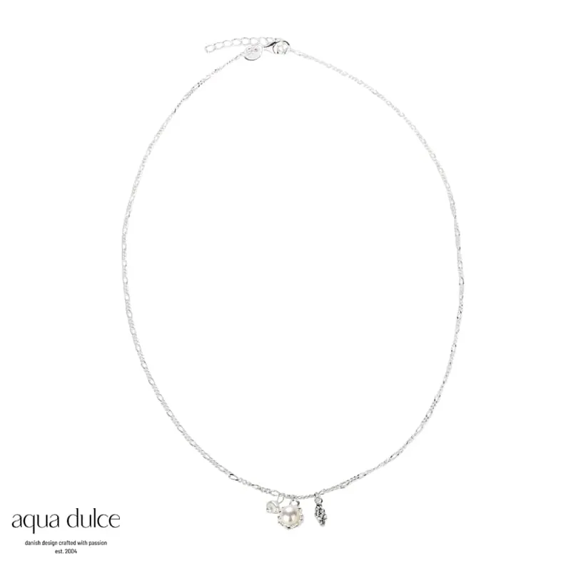PEARL MILA NECKLACE | SILVER — produktfoto