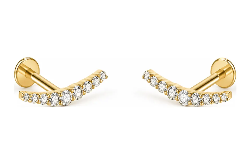 CLAIRE SMILE EARRING | BAY — produktfoto