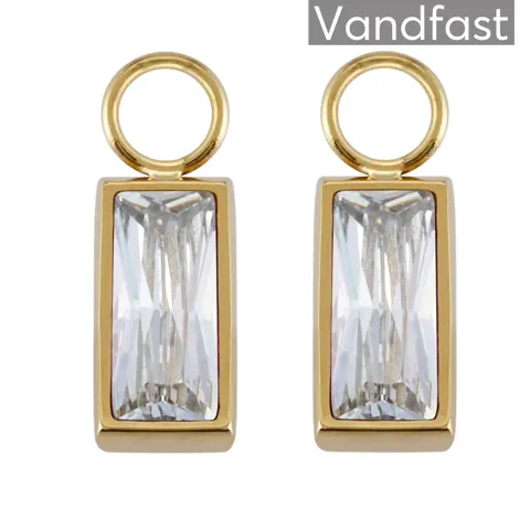 ANNEBRAUNER Empress Drops Clear 18K Guldbelagt — produktfoto