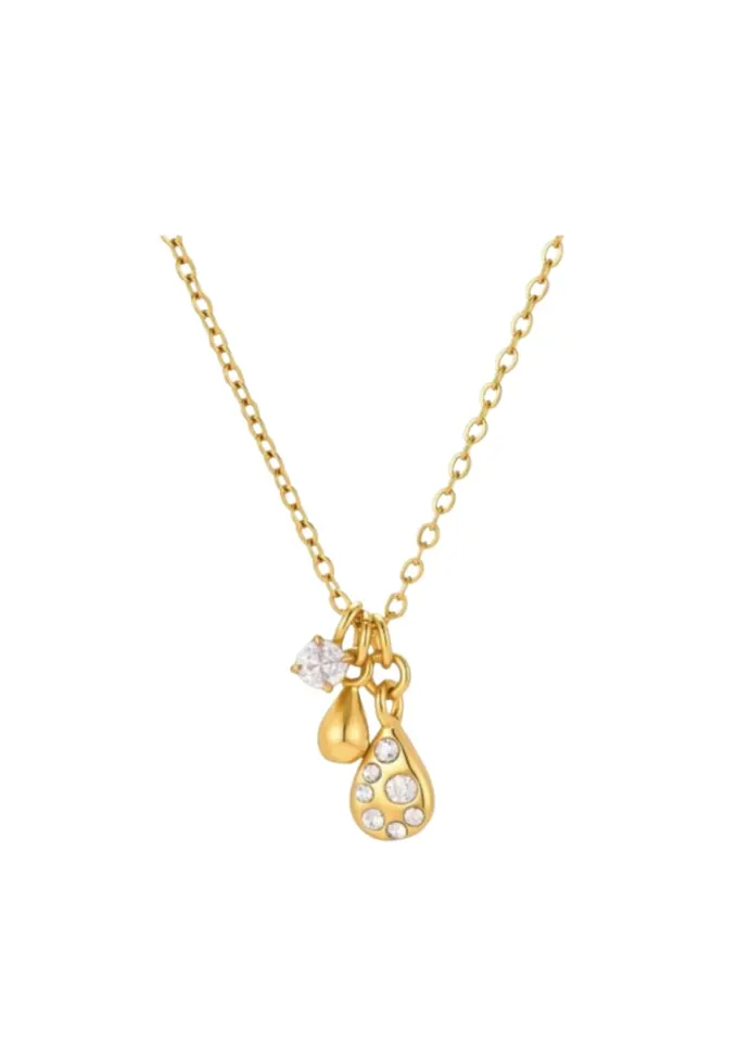CLAIRE DROP NECKLACE | BAY — produktfoto