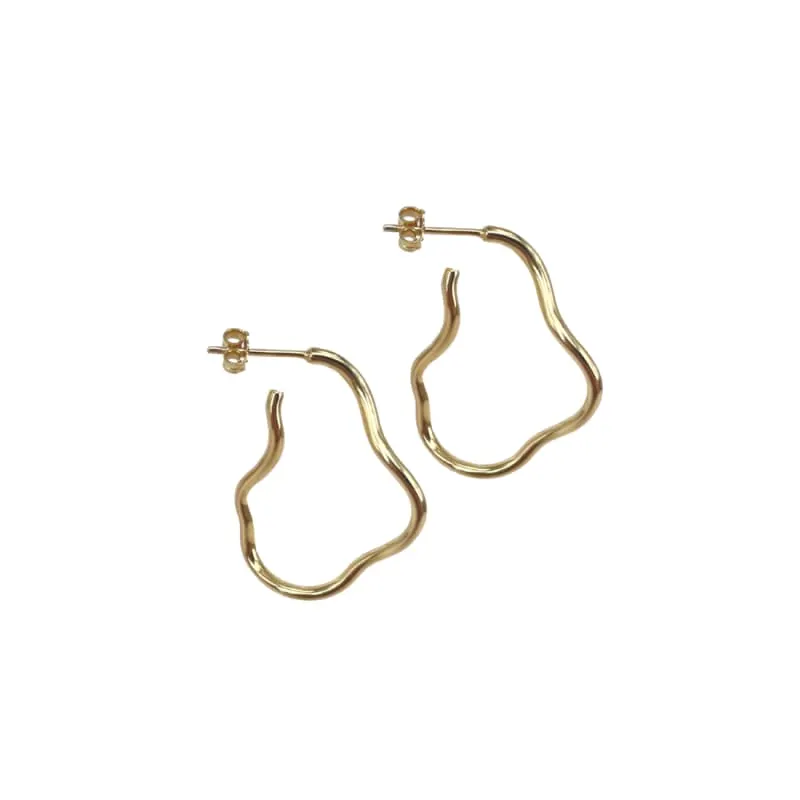 *CURLY HOOP | GOLDEN — produktfoto
