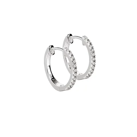 RAYA HOOP 15 MM. | SILVER — produktfoto