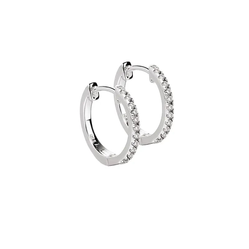 RAYA HOOP 15 MM. | SILVER — produktfoto