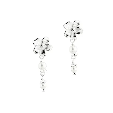 *JASMIN PEARL EARSTUD | SILVER — produktfoto