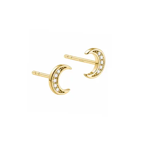 MOON EARSTUD | GOLDEN — produktfoto