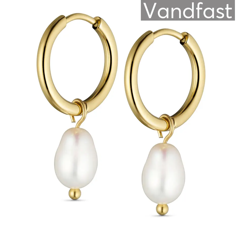ANNEBRAUNER Creole Pearl Every Week Øreringe 18K Guldbelagt — produktfoto