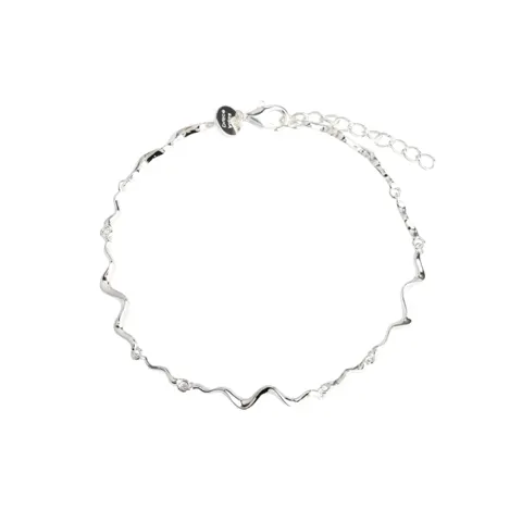 SLIM RHUMBA BRACELET | SILVER — produktfoto