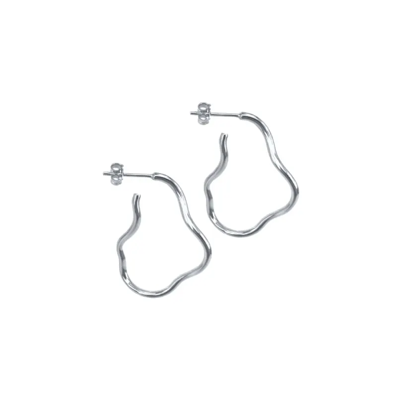 *CURLY HOOP | SILVER — produktfoto