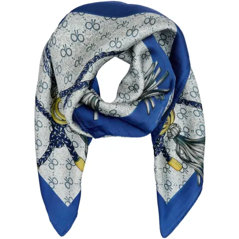 Marta du Chateau dame tørklæde MdcJuline FA-Scarf - Blue31226 — produktfoto
