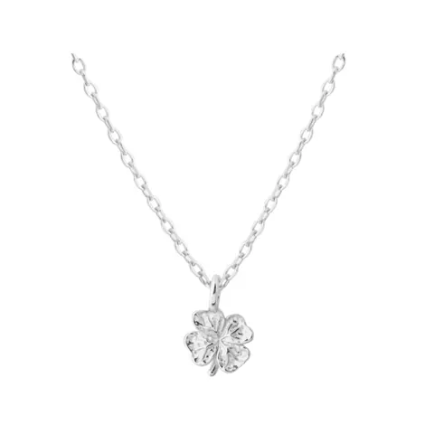 CLOVER NECKLACE | SILVER — produktfoto