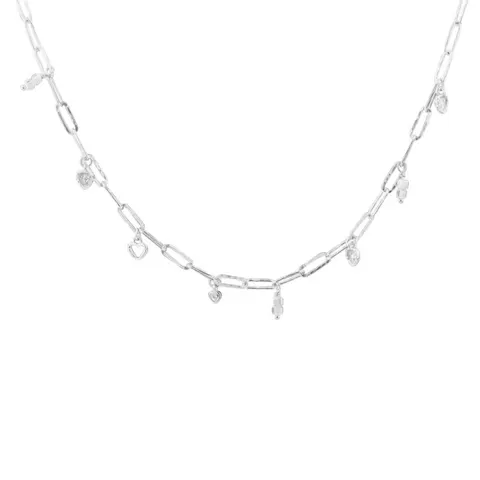 LOVE ME MORE NECKLACE | SILVER — produktfoto