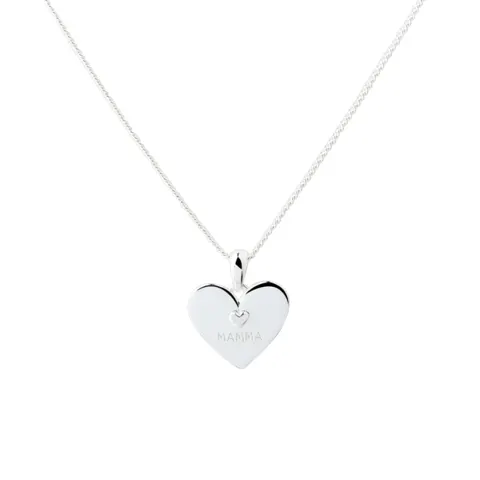 MAMMA NECKLACE | SILVER — produktfoto