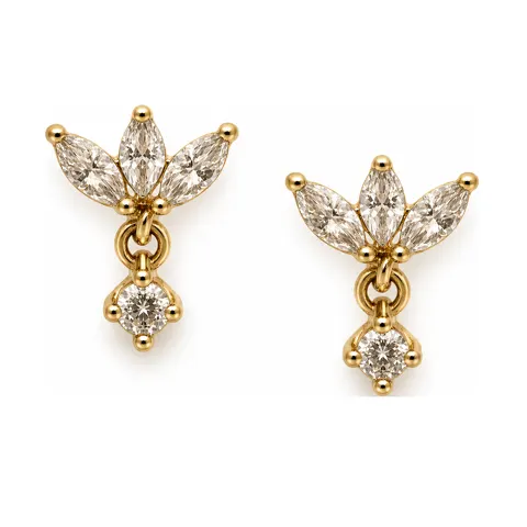 CLAIRE CROWN EARRING | BAY — produktfoto