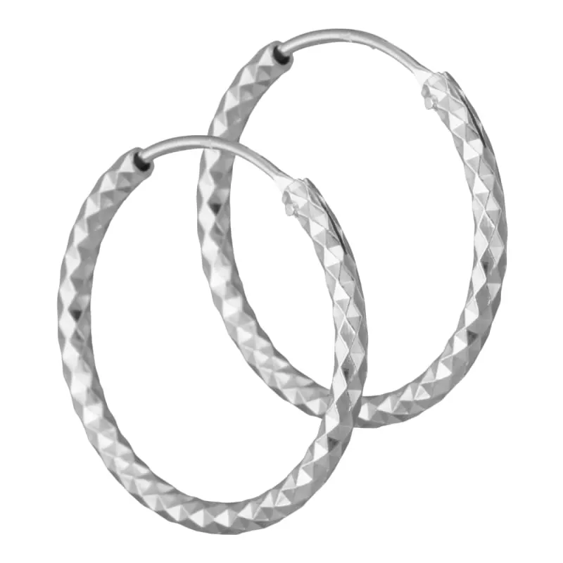 *DAWN HOOPS | SILVER — produktfoto