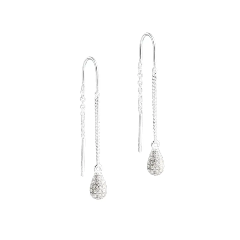 PAVÉ EARTHREAD  | SILVER — produktfoto
