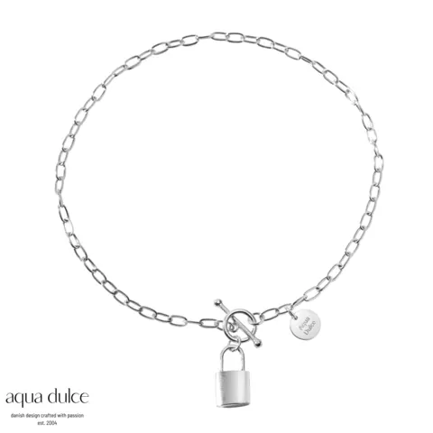 *LOCK LOVE BRACELET | SILVER — produktfoto