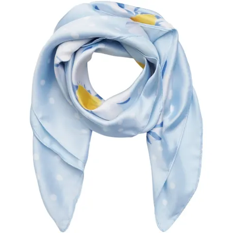 Marta du Chateau dame tørklæde MdcFinja BA-Scarf - Blue3556 — produktfoto