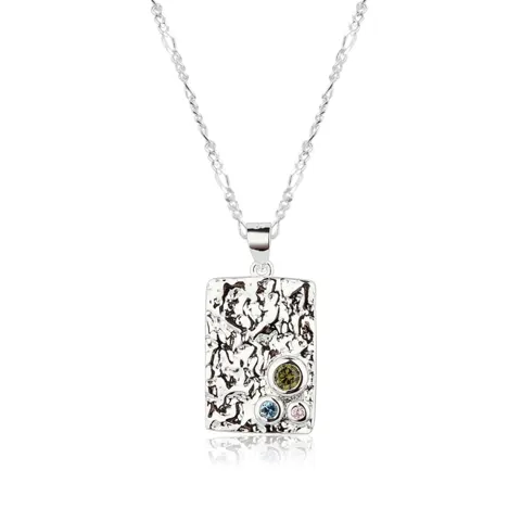 MESS NECKLACE | SILVER — produktfoto