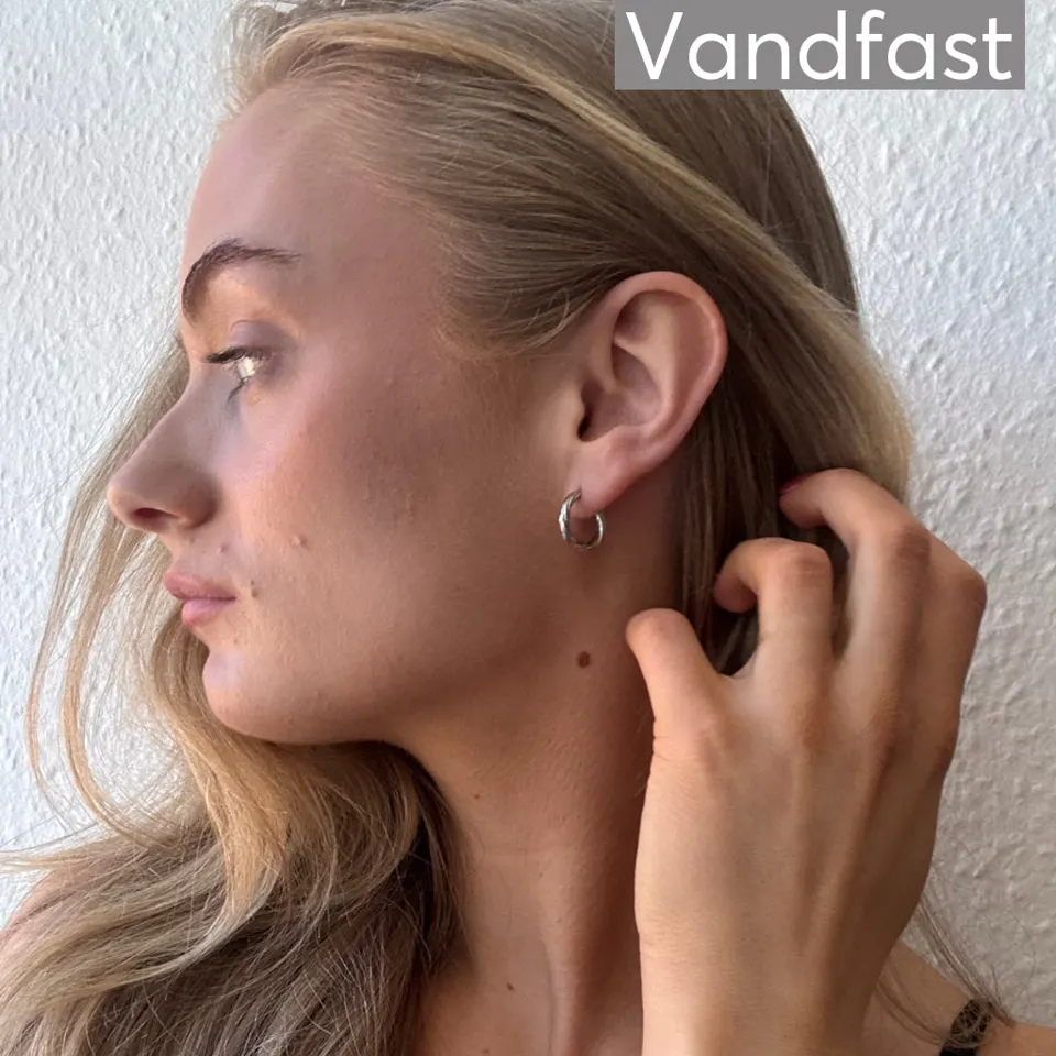 ANNEBRAUNER Classic Hoops Medium øreringe — produktfoto