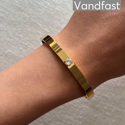 ANNEBRAUNER Princess Bangle 18K Guldbelagt — produktfoto