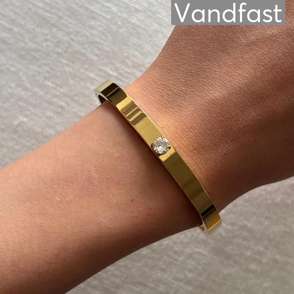 ANNEBRAUNER Princess Bangle 18K Guldbelagt — produktfoto