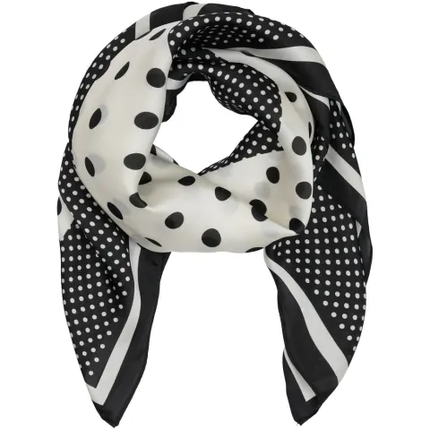 Marta du Chateau dame tørklæde MdcJuline FA-Scarf - White3854 — produktfoto