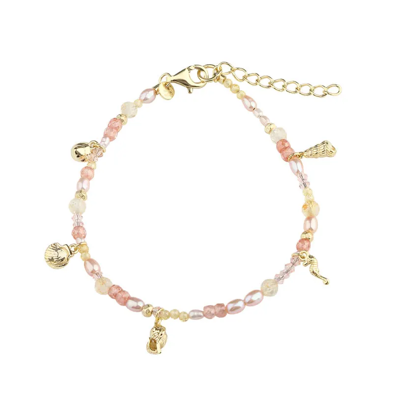 COSTA ROSE BRACELET | GOLDEN — produktfoto