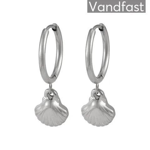 ANNEBRAUNER Shell Hoops Øreringe — produktfoto