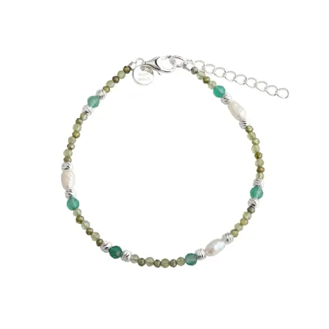 VERDE SIMPLE BRACELET | SILVER — produktfoto