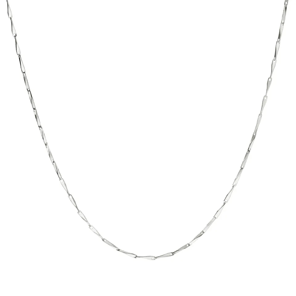 TWISTY NECKLACE | SILVER — produktfoto