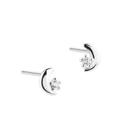 DARLING MOON EARSTUD | SILVER — produktfoto